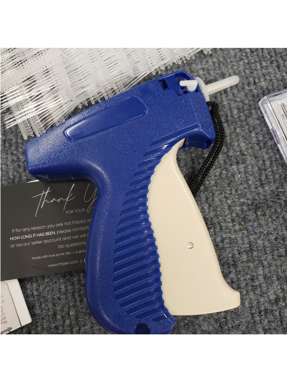 Mr. Pen Retail Hang Tag Gun Kit – Clothing & Fabric Price Label Attacher